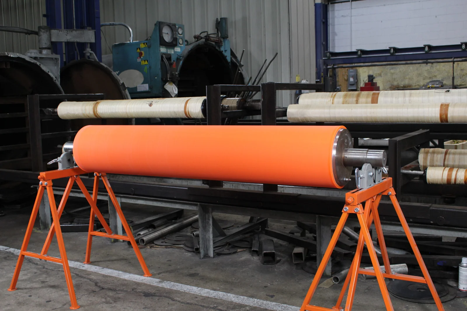 Rubber Roll Recoating